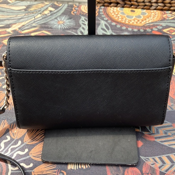 Kate Spade Black Staci Flap Front Crossbody - Picture 5 of 11